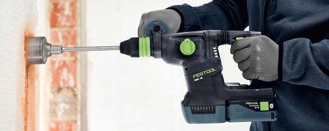 Krachtig en veelzijdig: de nieuwe Festool KHC 18 accu-combihamer