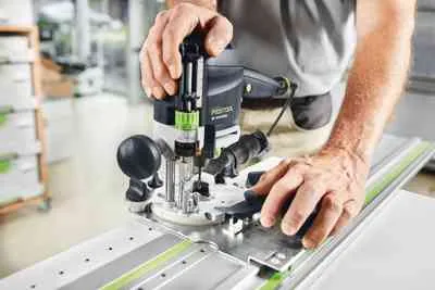 Festool geleiderails met gatenreeks