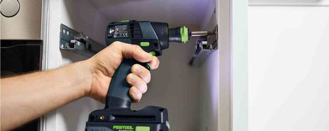 Festool TXS 18 accu-schroefboormachine: licht, compact en verrassend sterk