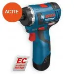 Bosch Blauw GSR 10.8 V-EC HX + L-BOXX-Zomeractie