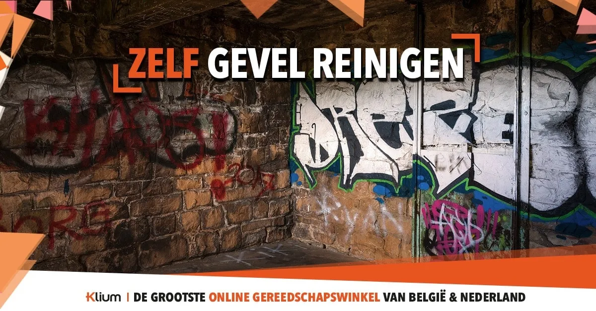 Zelf gevel reinigen