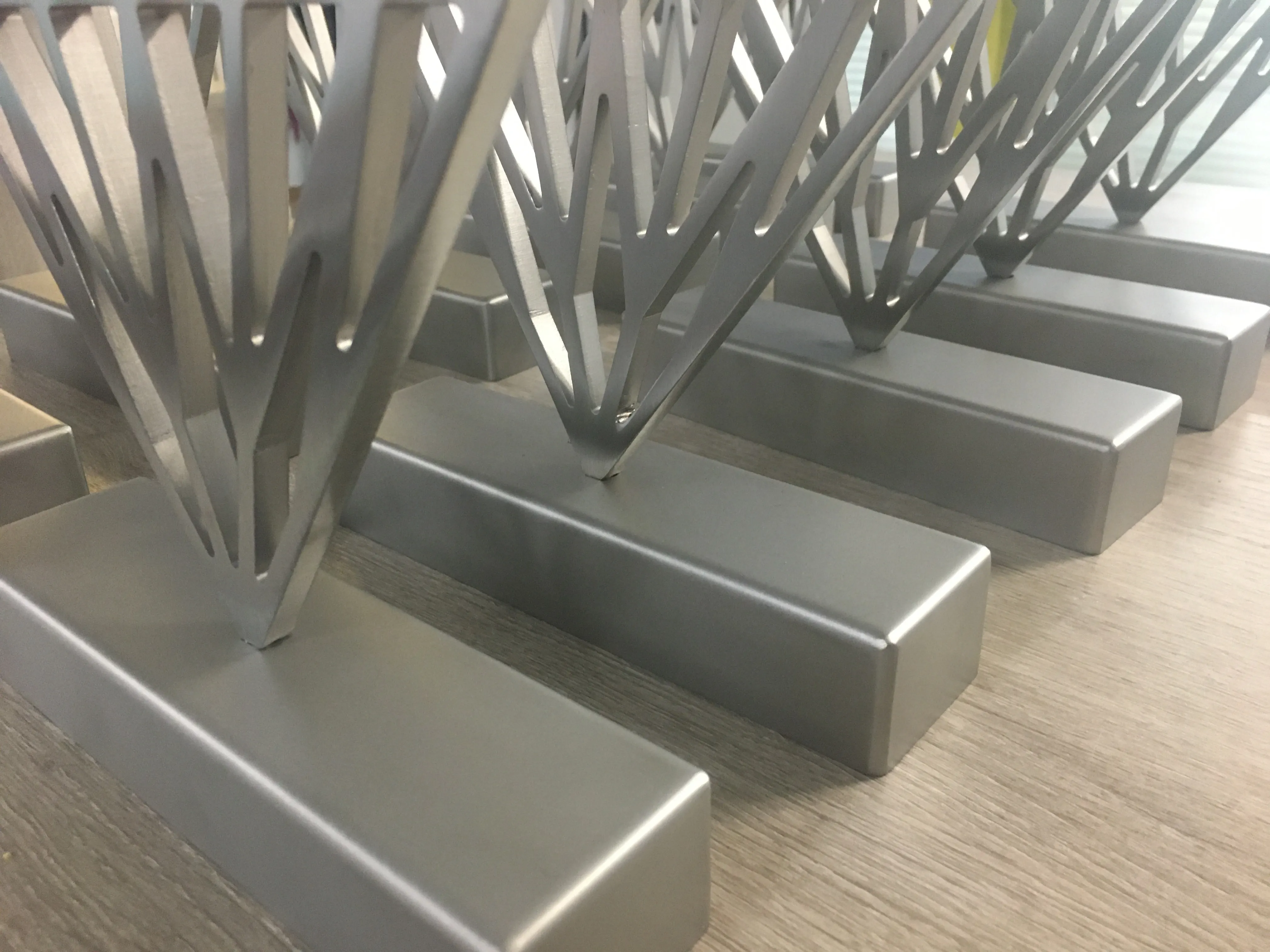 metalen werkstukken