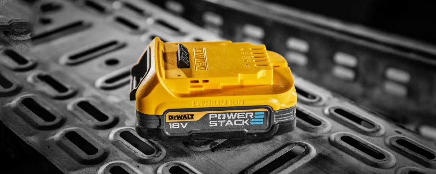 DEWALT POWERSTACK, de accu waar professionals op zaten te wachten