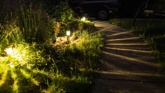 garden lights