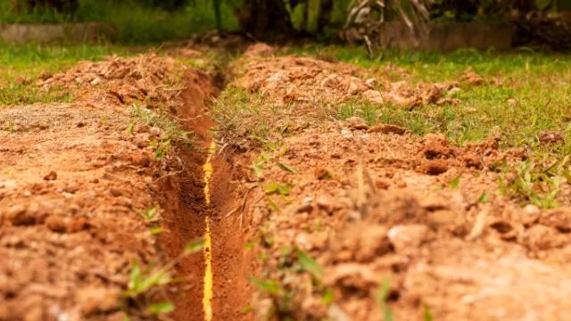 buried power cable