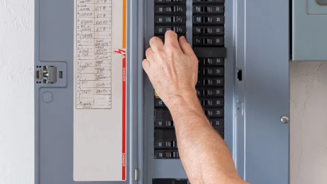 elektriciteit uitschakelen
