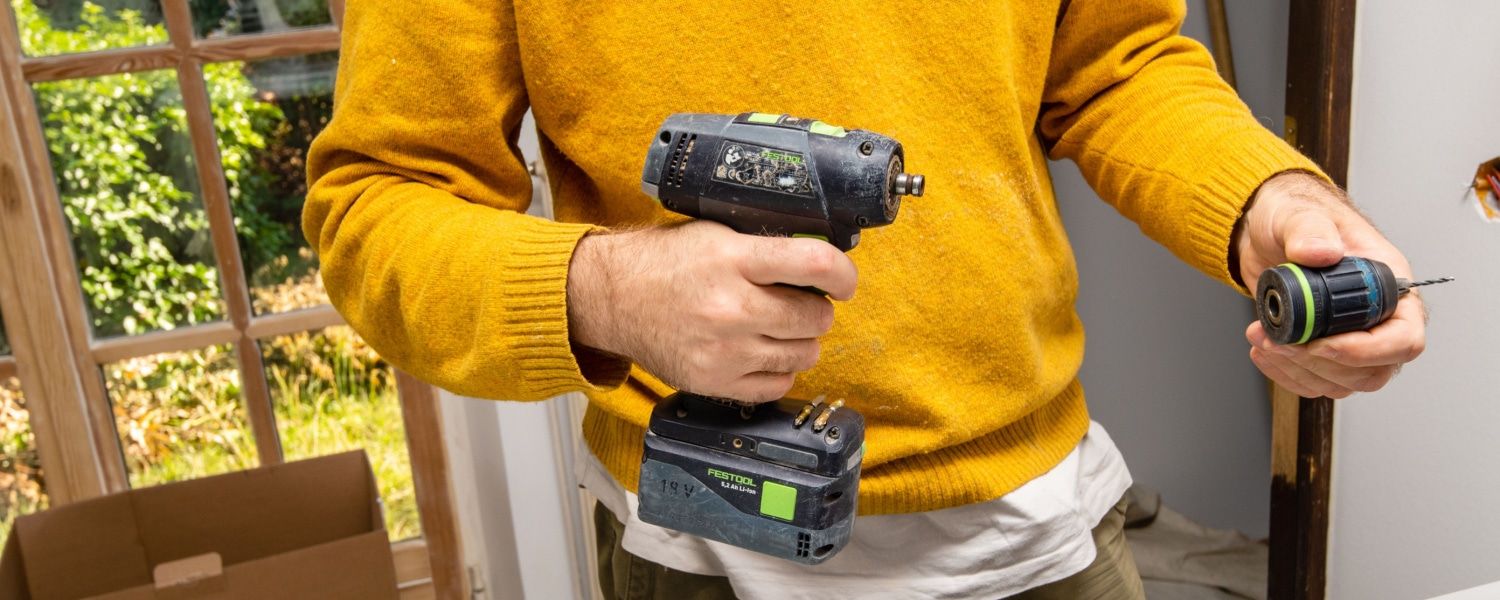 Repair a drill yourself