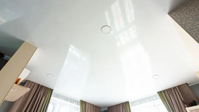 a PVC stretch ceiling