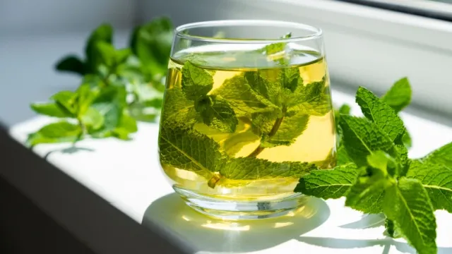 Mint tea