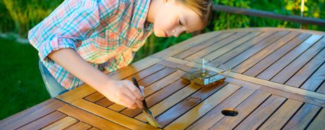 Garden furniture maintenance