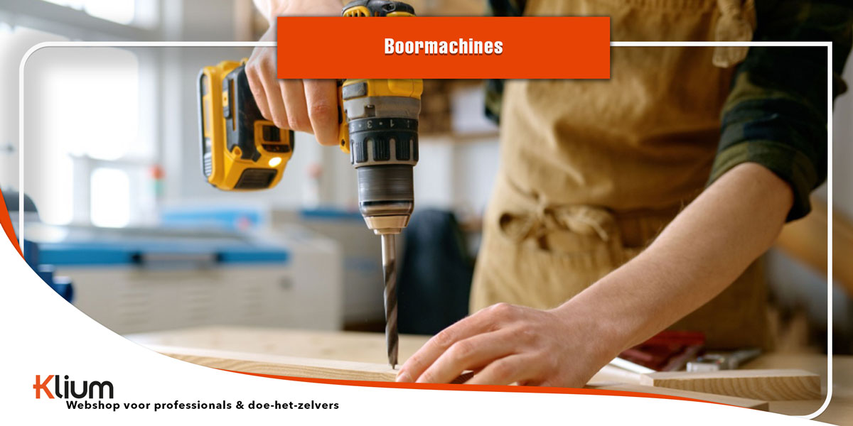 Boormachines worden steeds slimmer
