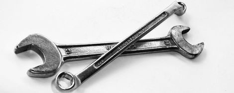 Ring key and combination wrench sizes