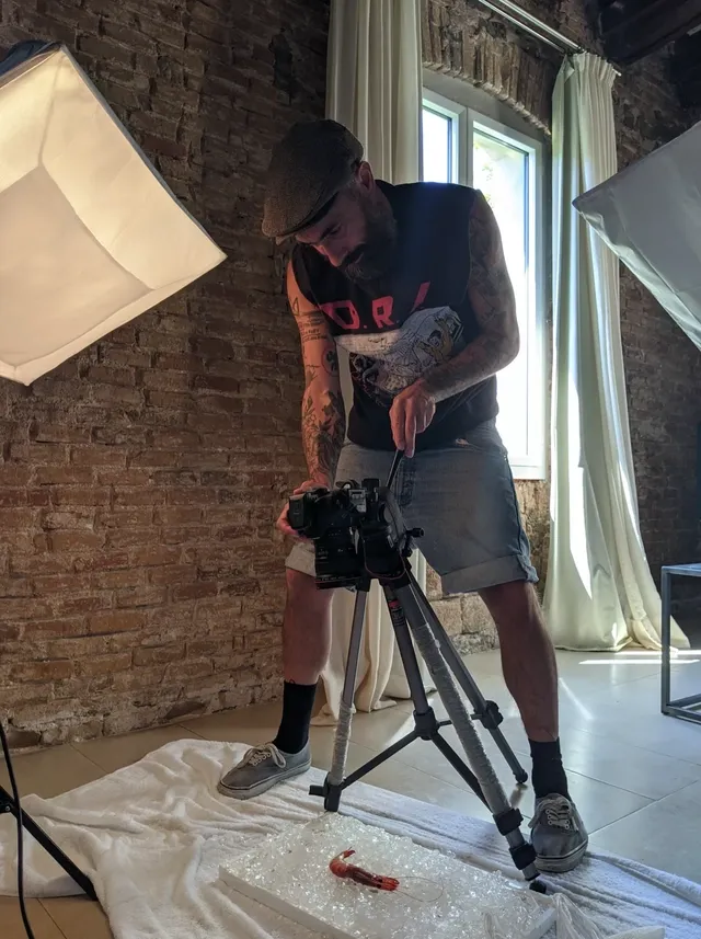 martijn photographs lobster