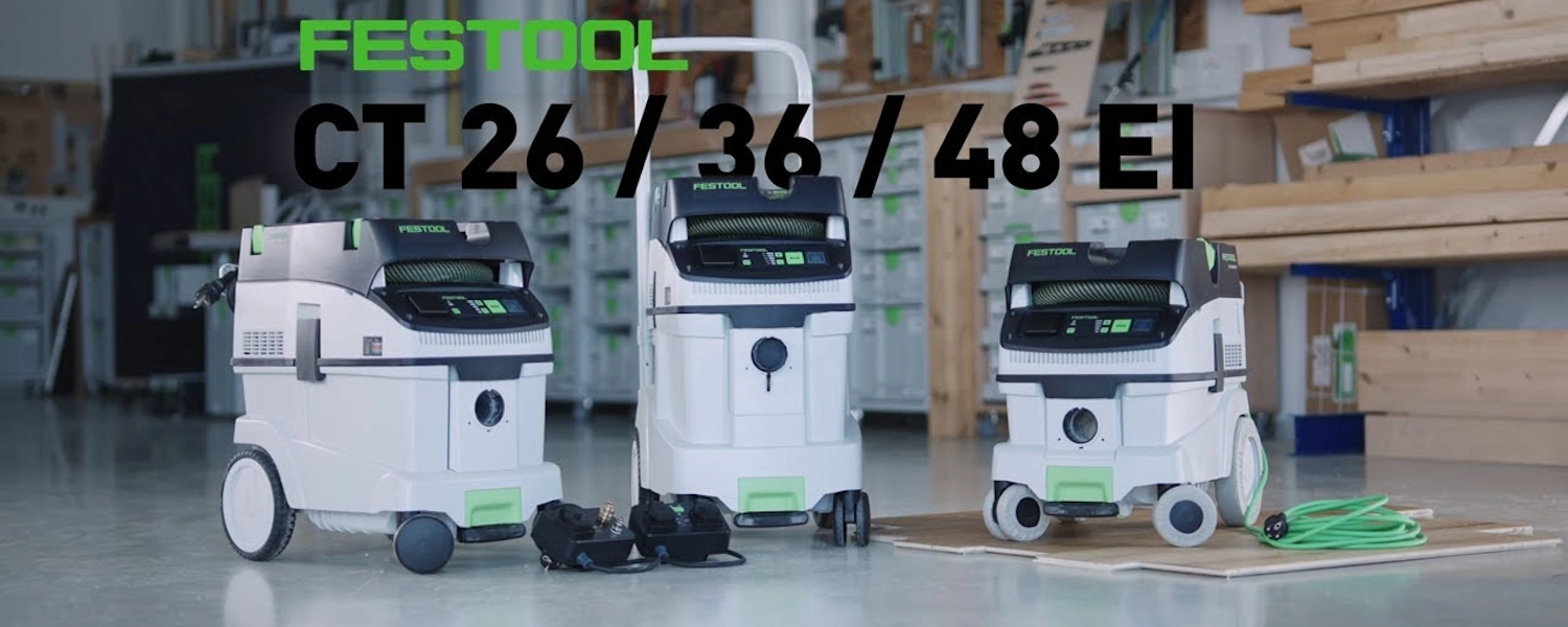 Festool CT 26/36/48 EI stofzuigers: innovatieve allrounders