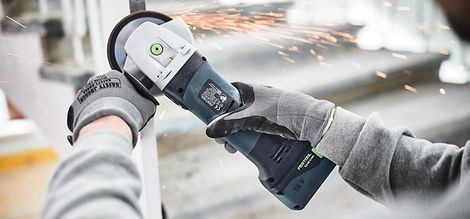 Festool AGC 18 angle grinder: powerful and ergonomic