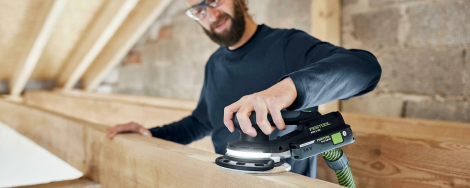 De nieuwe Festool accu-excenterschuurmachine ETSC 2