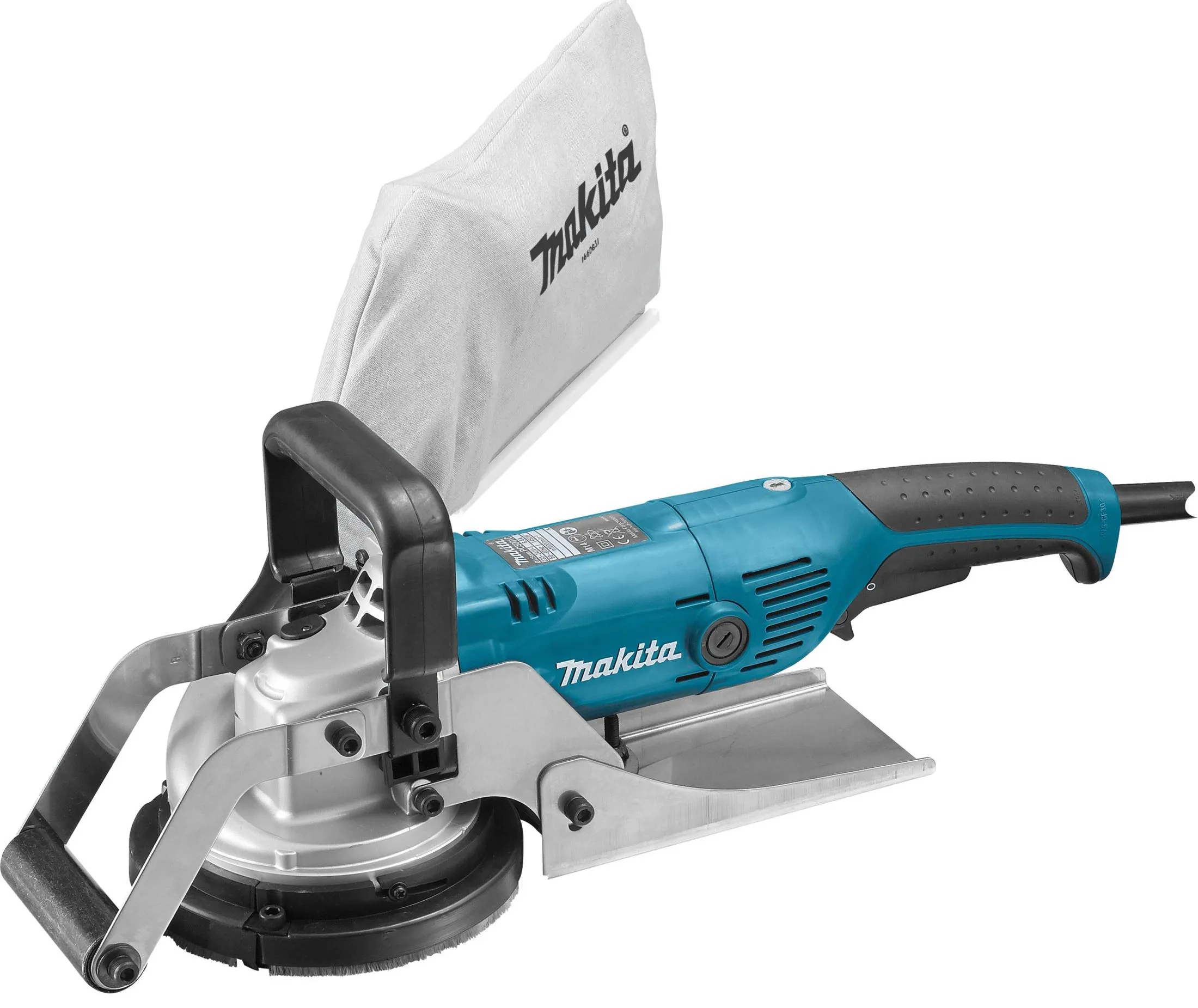 Makita hand sander with dust bag