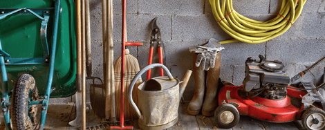 Tuingereedschap winterklaar maken en opbergen