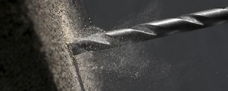 Drilling in stone and concrete: the differences