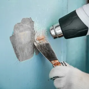 verf verwijderen met heteluchtpistool