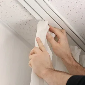 curtain with clips