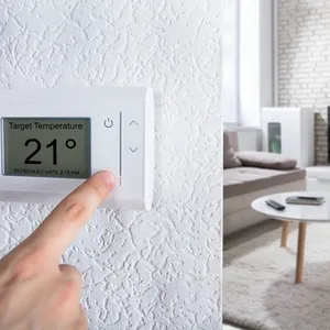 De digitale thermostaat sluiten