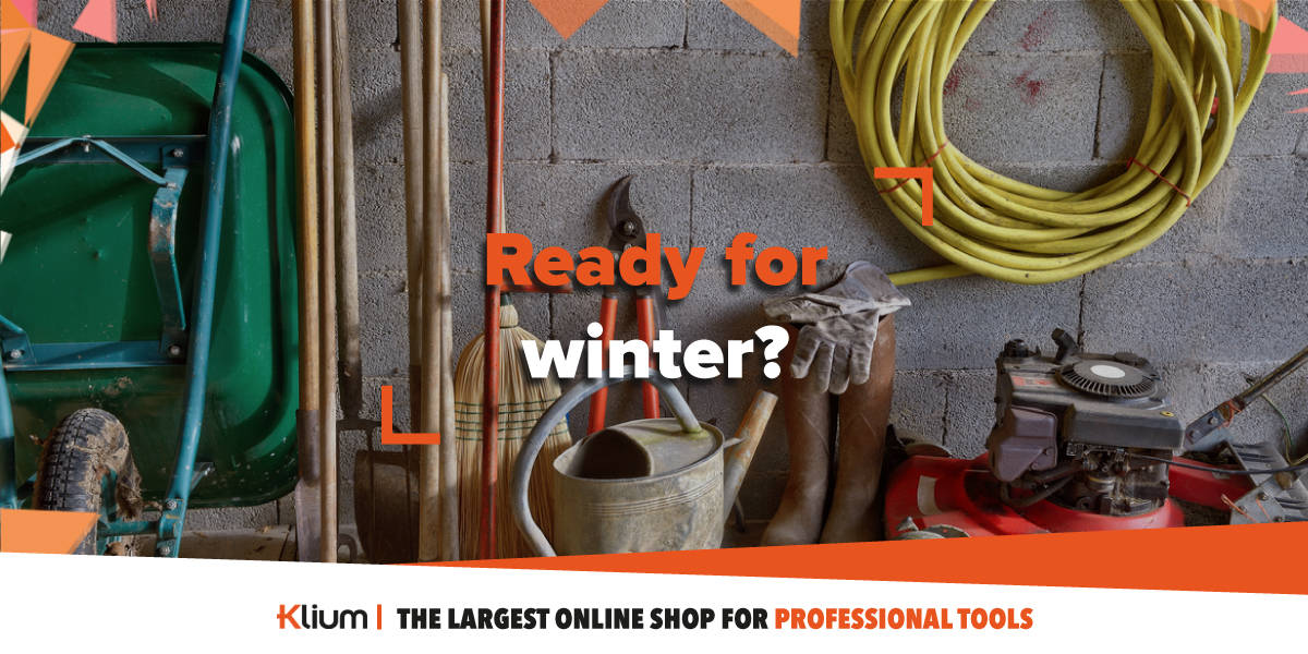 After you have winterized the garden, do the same with your gardening ...