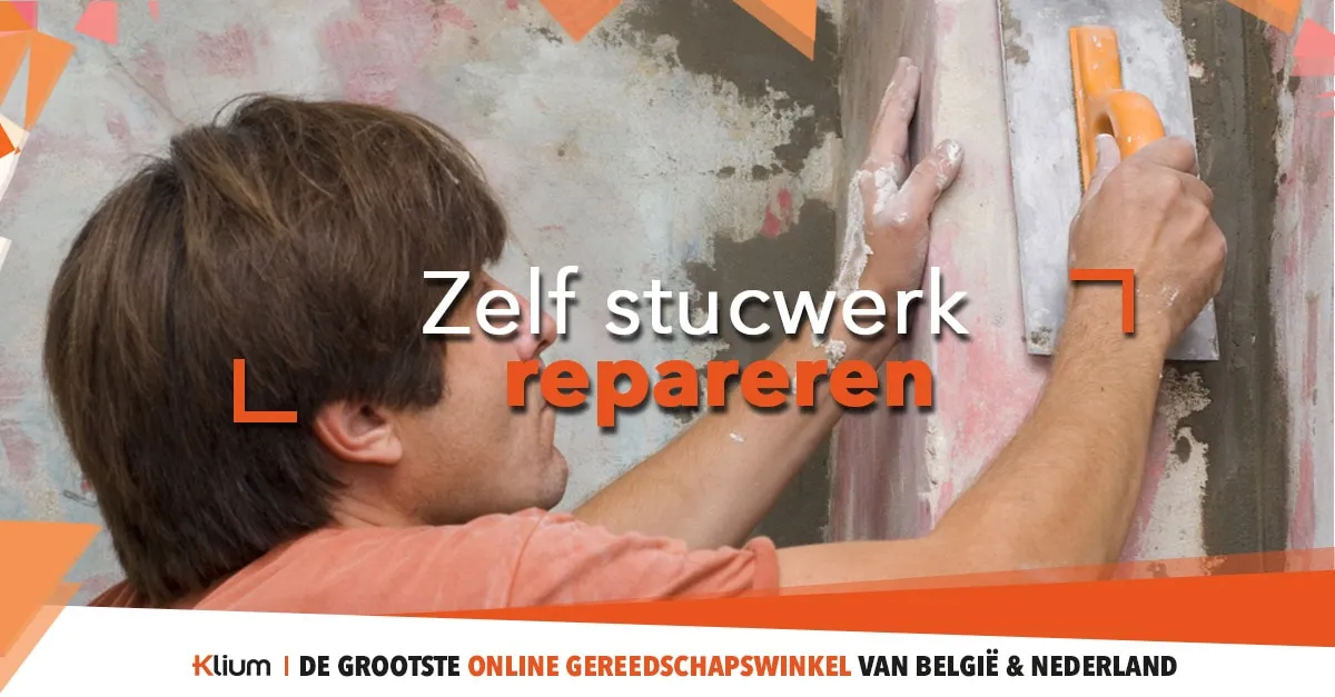 Zelf stucwerk repareren