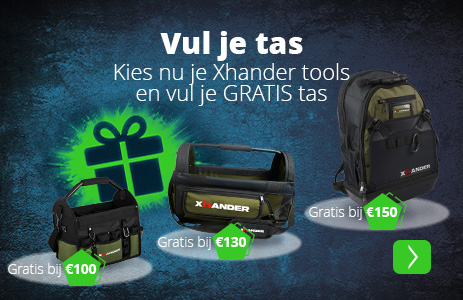 Xhander vul jouw tas