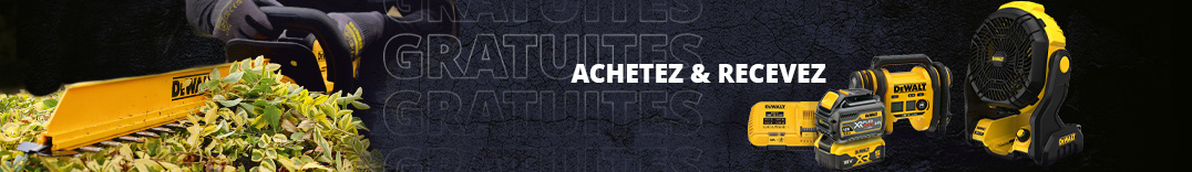 Dewalt Achetez & Recevez - Jardin